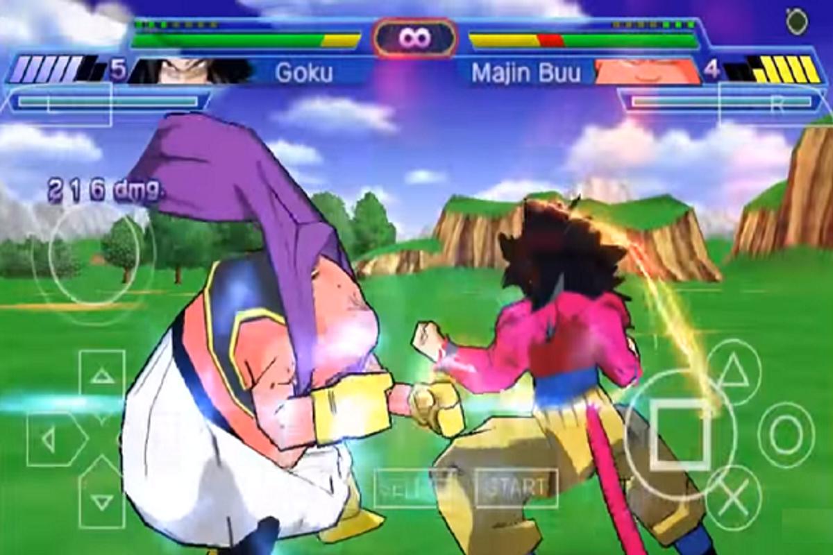 Ppsspp dragon ball z shin budokai 2 download for android apk